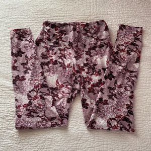 Charlotte Ruse Pink Design High Waisted Leggings